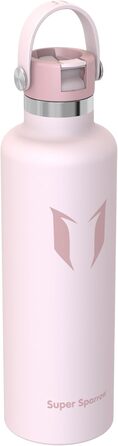 Термокружка-термос Super Sparrow з нержавіючої сталі з трубочкою - 350мл, 500мл, 750мл, 1л, 1.2л - BPA Free, для спорту, подорожей, школи, відпочинку на природі (1000мл, вишня)