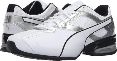 Кросівки чоловічі PUMA Tazon 6, 46 EU, білий/сріблястий