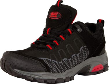 Жіночі трекінгові черевики GUGGEN Mountain для хайкінгу та піших прогулянок, модель T002, чорний колір, 43 EU