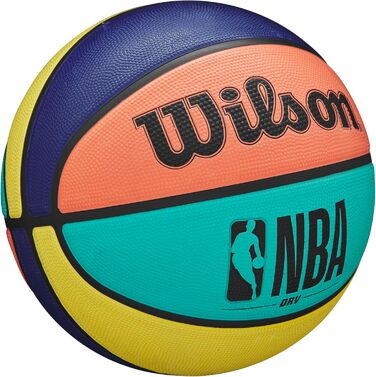 Баскетбольний м'яч Wilson NBA DRV для вулиці, розміри 3, 5, 6, 7