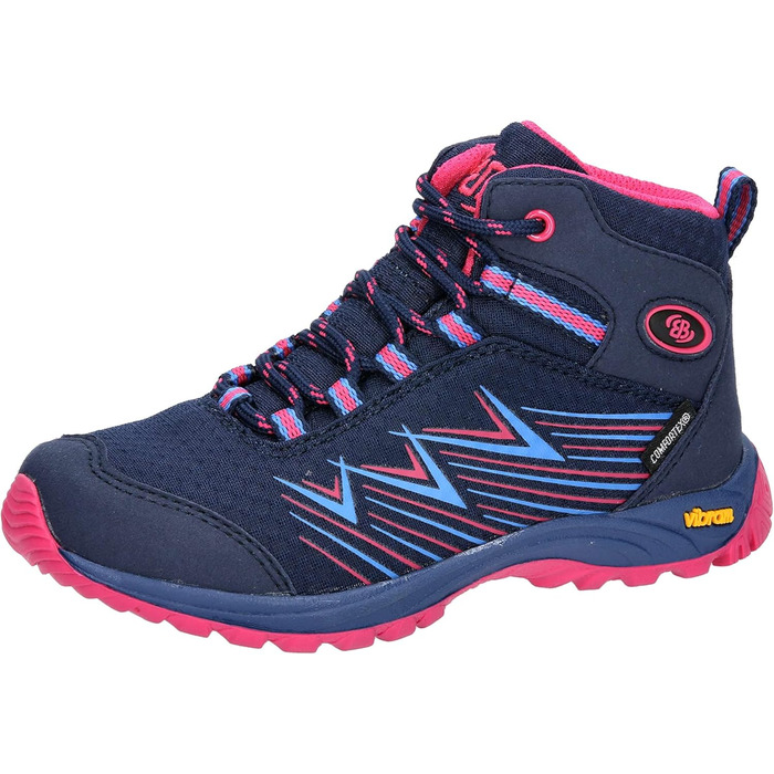 Дитячі кросівки Brütting Chesna HighCross, 31 EU, морський колір, блакитний, рожевий