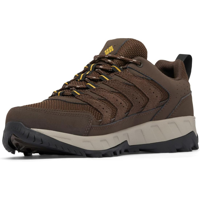 Чоловічі трекінгові черевики Columbia Strata Trail™ Low WP, 42.5 EU, Cordovan Goldgelb