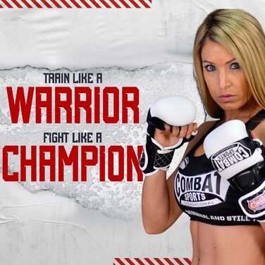 Боксерські рукавички Combat Sports Max Strike для MMA, муай-тай, кікбоксингу, чорного кольору. Рукавички з відкритою долонею, без пальців, для чоловіків та жінок.