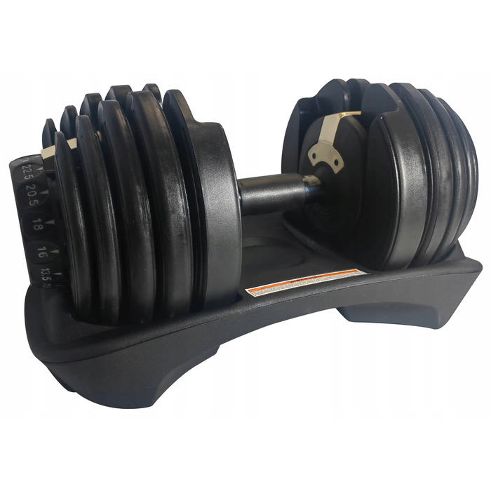 Регульовані чавунні гантелі Life4Fitness 1 x 24 кг