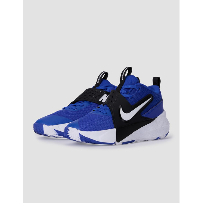 Дитячі кросівки Nike Team Hustle D 12, HF6280, Game Royal/White/Black, 32 EU