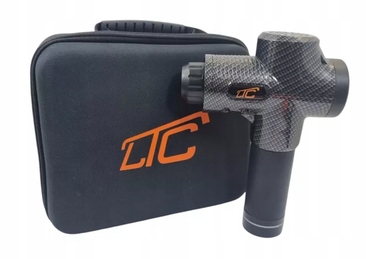 Перкусійний масажний пістолет PR0+ для тіла, спини, шиї та стоп (10 насадок)