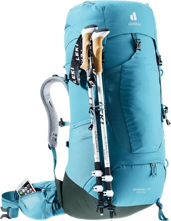 Жіночий трекінговий рюкзак Deuter Aircontact Lite 45+10 SL, легкий