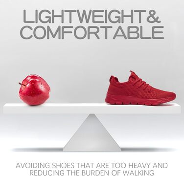 Кросівки для бігу ZGPWZWL для чоловіків, спортивні, легкі літні (41 EU, червоні)