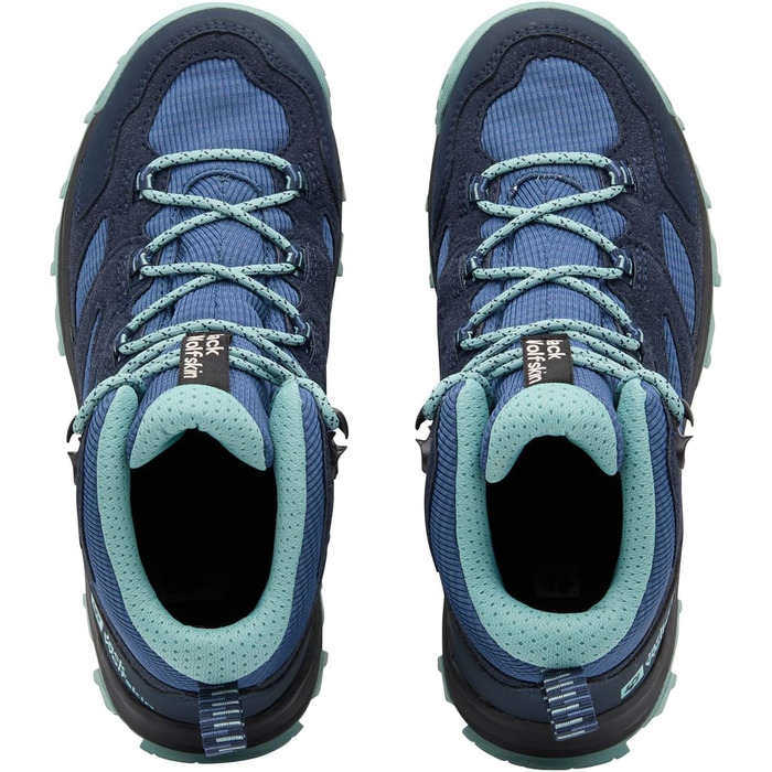 Черевики для ходьби Jack Wolfskin Vojo Tour Texapore Mid K, дитячі, 34 EU, колір: нічний синій