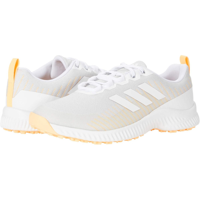 Жіноче golf-взуття Adidas Response Bounce 2 Sl (41 1/3 EU, сірий, білий, кислотний помаранчевий)