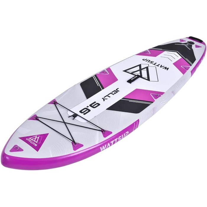 Надувна SUP-дошка Wattsup Jelly 9'6'' для жінок, різнокольорова
