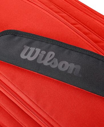Сумка для падельних ракеток Wilson Tour, до 6 штук, червона