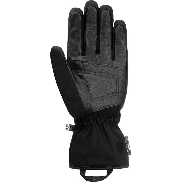 Чоловічі лижні рукавички Reusch Primus R-Tex XT, водонепроникна мембрана, теплі зимові рукавички Softshell, сірі/чорні, розмір 11
