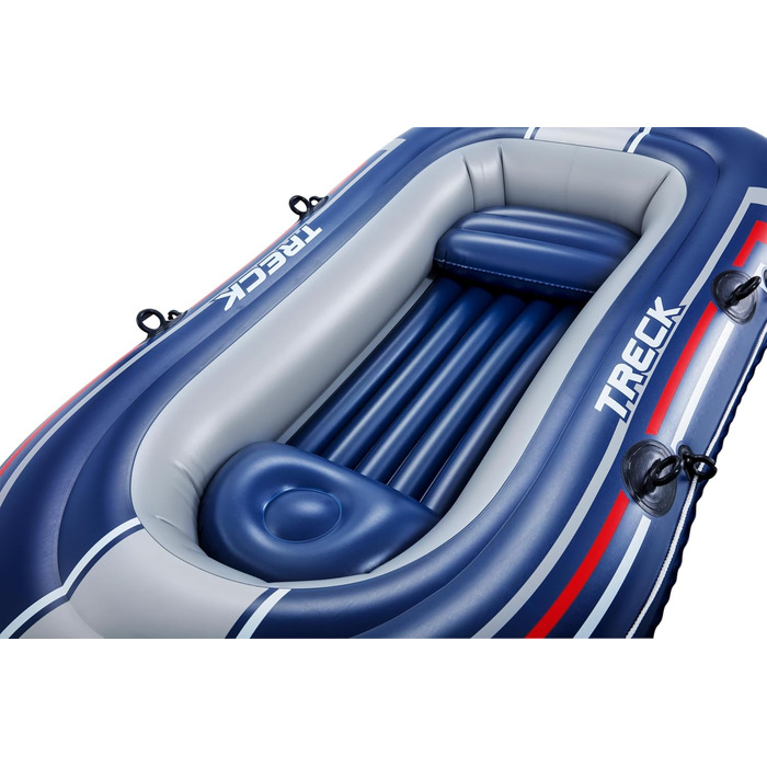 Надувний човен Bestway Hydro-Force Treck X2 255x127x36 см з веслами, комплект для відпочинку на воді
