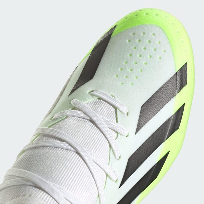 Кросівки футбольні Adidas X Crazyfast.3 FG (46 2/3 EU) - Cloud White/Core Black/Lucid Lemon