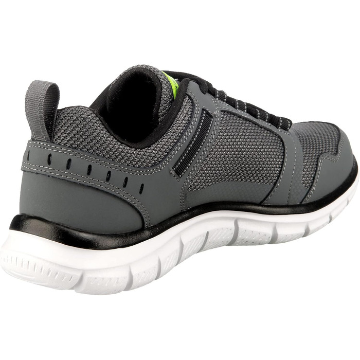 Чоловічі кросівки Skechers Burns-Agoura, 43 EU, шкіра, сітка, чорний колір