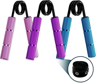 Металевий тренажер для кисті RPM Power PowerGripper, набір 3 шт. (50, 100, 150 фунтів) для тренування хвату, зап'ясть і передпліччя