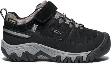 KEEN Targhee 4 Low - Водонепроникні трекінгові черевики для жінок та чоловіків, чорний/сірий, 35 EU