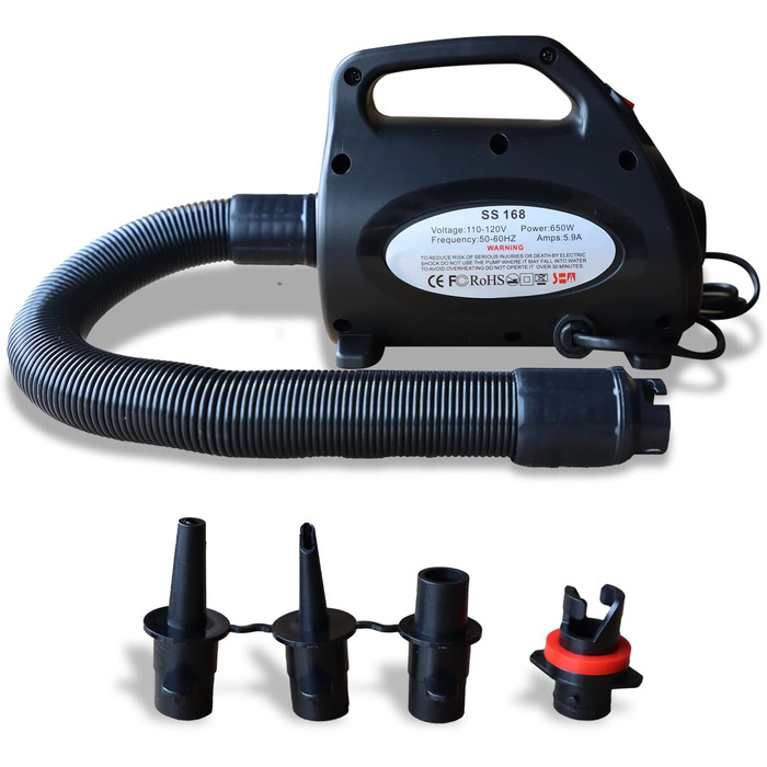 Гімнастичний надувний мат для акробатики та тренувань 3/4/5/6 метрів, 20 см заввишки, біло-блакитна. Ідеально для йоги, таekwondo, акробатики.