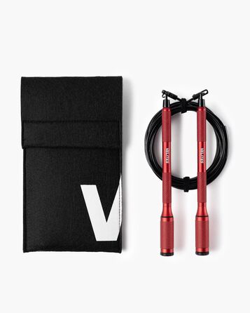 Скакалка Velites Cyclone Jump Rope: легка, преміум-дизайн, 360° обертання, знімна ручка