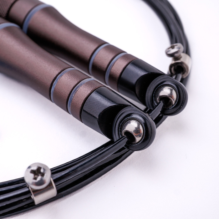 Професійна тренувальна скакалка Unbroken Speed Rope SR-PRO Gunmetal 3.2м