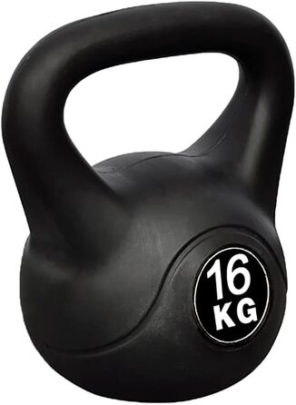 Гиря Kettlebell vidaXL 16 кг для тренувань у спортзалі