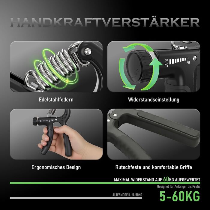 Складані віджимання-грифи 20 в 1 для силових тренувань вдома, фітнес-опори для віджимань Push Up Bar, чорний набір