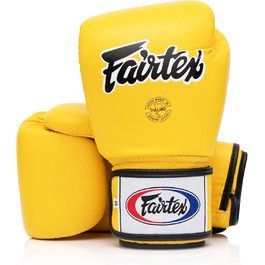 Професійні боксерські рукавички Fairtex з шнурівкою, шкіряні, для муай-тай та боксу