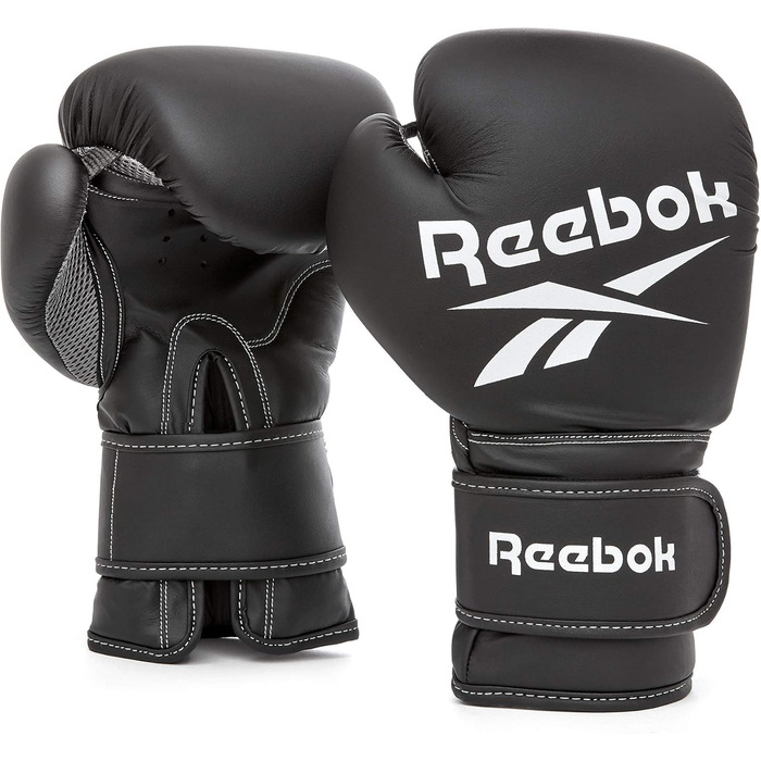 Боксерські рукавички Reebok 16 oz чорного кольору