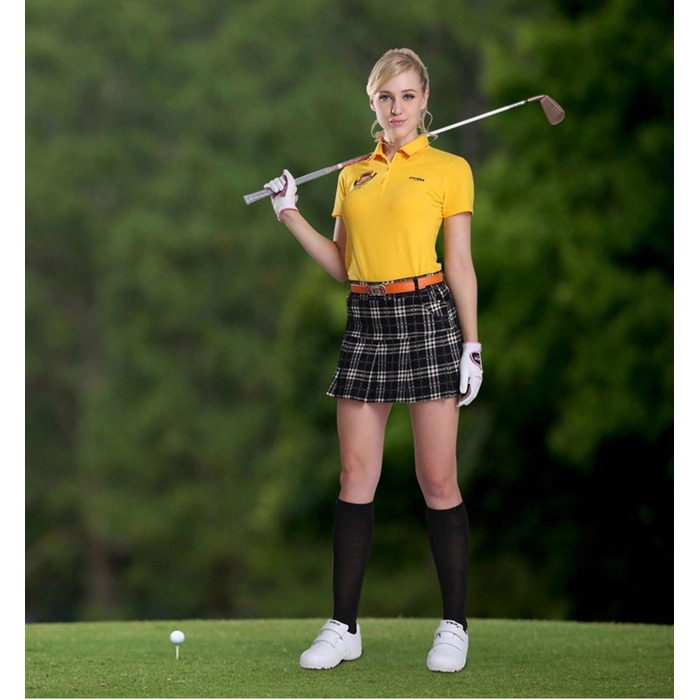 Жіночі гольф-туфлі PGM водонепроникні, без шипів, на липучці (39 EU, білі)