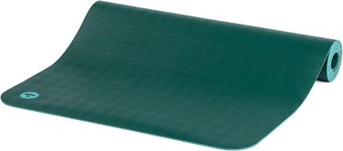 Килимок для йоги Bodhi ECO PRO, 185x60x0.4 см, Jungle Green - натуральний каучук, антиковзкий, для йоги та пілатесу