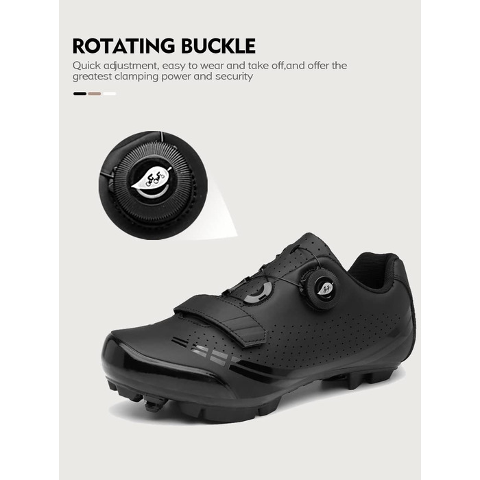 Кросівки для їзди на велосипеді MTB: чоловічі та жіночі, для шосе та гірського велосипеда, SPD, білі, 43 EU