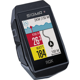 Велокомп'ютер SIGMA Rox 11.1 Evo HR SE, чорний, універсальний розмір