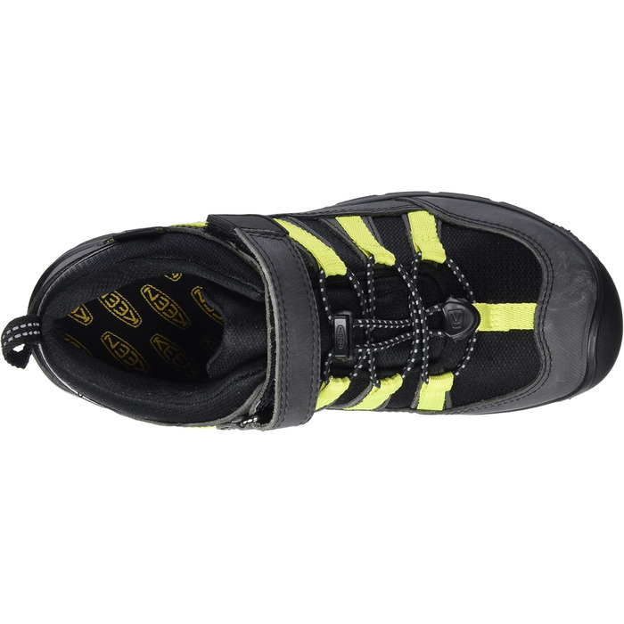 KEEN Hikeport 2 Low Waterproof - дитячі водонепроникні черевики для хайкінгу, чорний