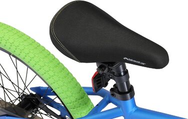 Дитячий велосипед BIKESTAR BMX для хлопчиків і дівчат від 3 до 6 років, 12/16/20 дюймів, синьо-зелений, тестування без ризику