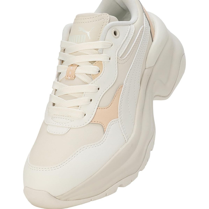 Жіночі кросівки PUMA CiliaTurnschuh, 38 EU, Alpine Snow Frosted Ivory Cashew