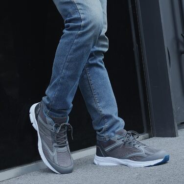 Зручні спортивні кросівки Hawkwell для чоловіків, великі розміри (47-53), зелені/сірі