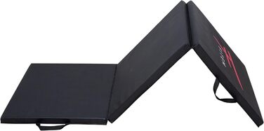 Складний фітнес-мат Fitem, товстий, з ручками, 240x120x4 см або 180x60x4 см, для залу, йоги, MMA, спорту, гімнастики, пілатесу, силових тренувань