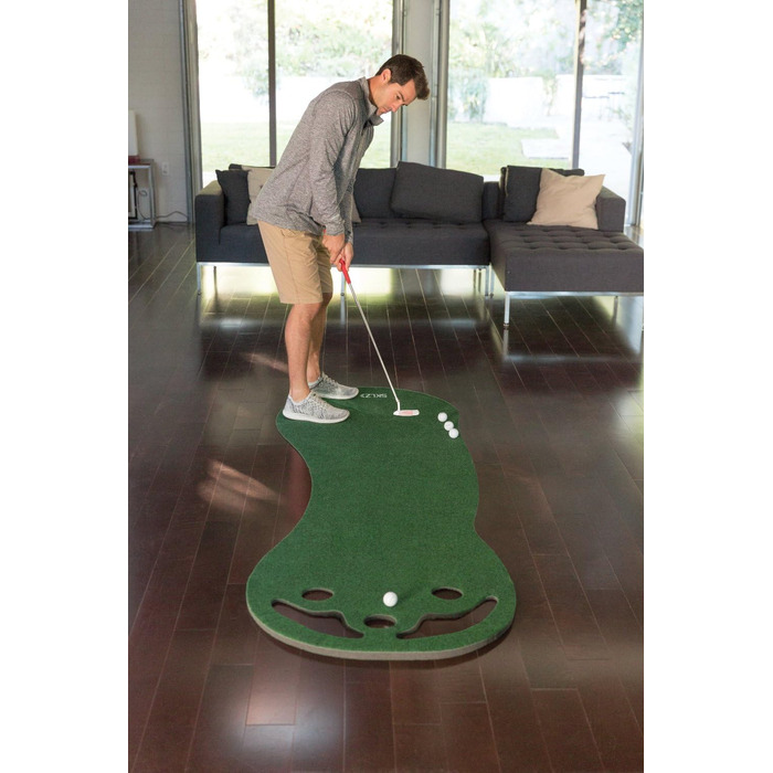 Гольф-килимок для гри SKLZ Indoor Putting Green 3×9 футів, для дому
