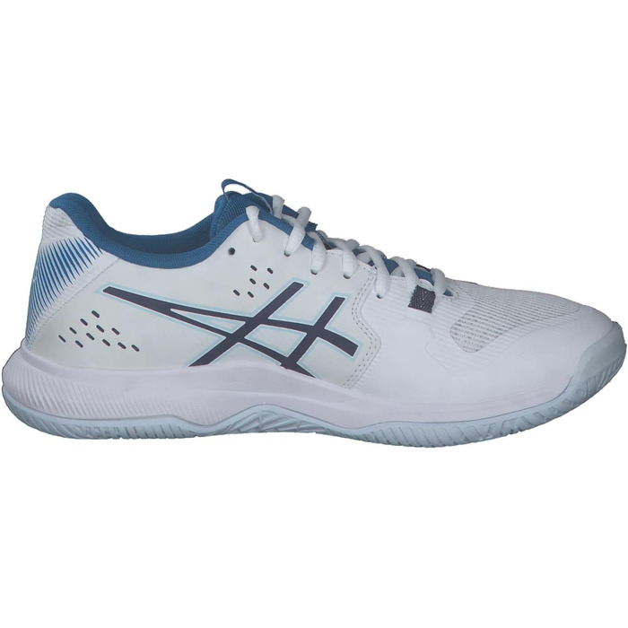 Жіноче спортивне взуття ASICS Gel-Tactic для гандболу, блакитно-біле, 400 (37 EU, White Indigo Blue)