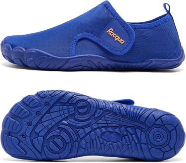 Водні черевики Raqua для жінок та чоловіків, пляжні та для плавання, розмір 47 EU, блакитний (Wz1109)