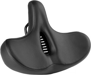 Зручний велосипедний сідло Midgard з дихаючим матеріалом, широке та з м'якою підкладкою для жінок та чоловіків, з вирізом O-Zone
