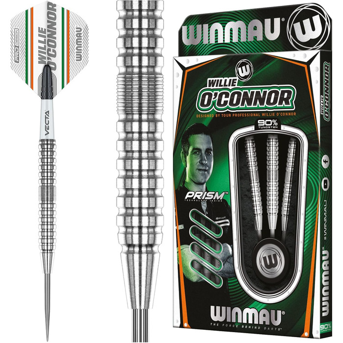 Дротики для дартсу WINMAU William O'Connor 90% сталь