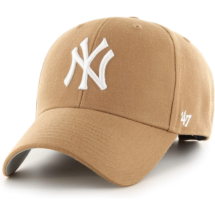 Кепка бейсболка 47 MLB New York Yankees MVP, унісекс, camel