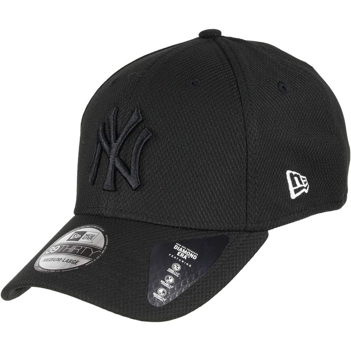 Кепка New Era 39thirty MLB Янкис/Доджерс, сірий/червоний, M-L