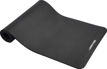 Фітнес-мат Deuser XL 180x90x1 см, нековзкий, теплоізольований, екологічний, NBR, для йоги, гімнастики, спорту