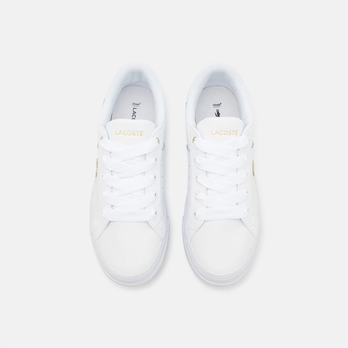 Жіночі кеди Lacoste Ziane Platform 124 2 CFA Білі, розмір 41