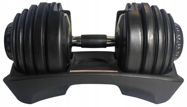 Регульовані чавунні гантелі Life4Fitness 1 x 24 кг