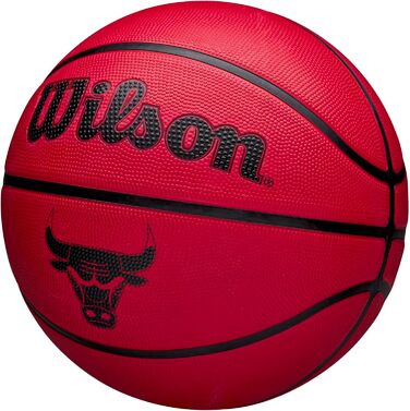 М'яч для баскетболу Wilson NBA Tribute, розмір 5, Chicago Bulls