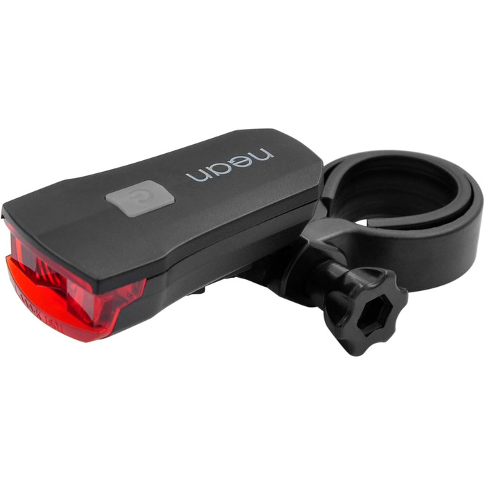 Фронтліхтар Nean CREE LED з акумулятором, світлодіодний велосипедний ліхтар з авторегулюванням та стоп-сигналом, 60 люкс, 6 cd, StVZO, велосипедна лампа, фара, задній ліхтар